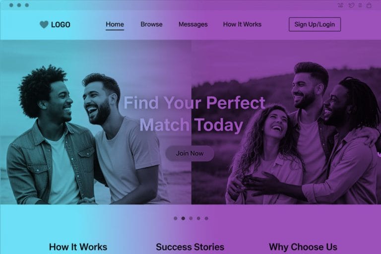 how to build a dating website