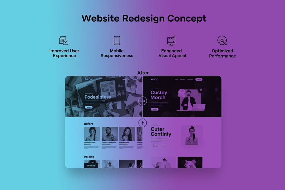 website redesign warning signs
